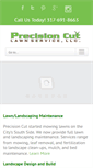 Mobile Screenshot of precisioncutlawn.com